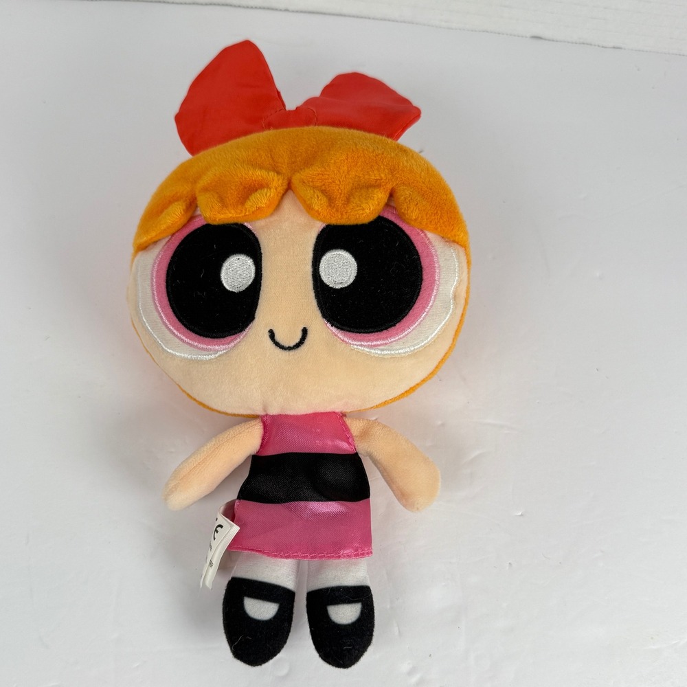 Spin Master Powerpuff Girls Plush 8.5in Pink Blossom Cartoon Toy